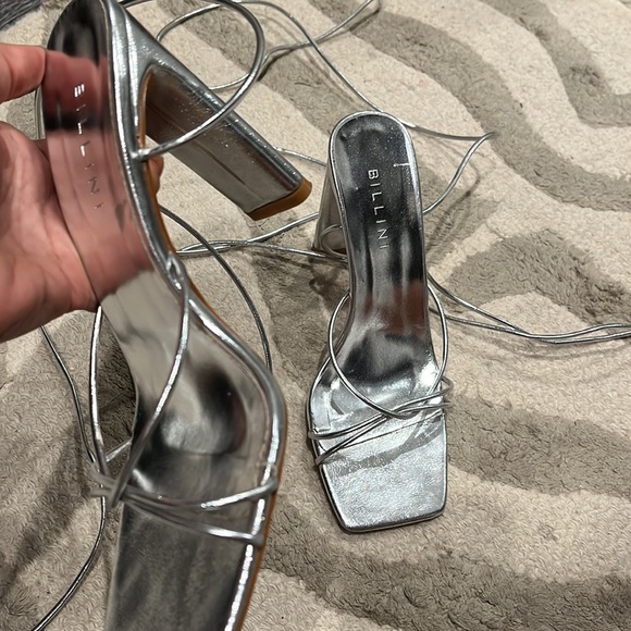 SILVER METALLIC SANDALS
BILLINI - Picture 2 of 5